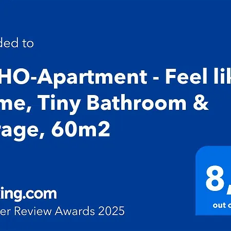 Boho-apartment - Feel Like Home, Tiny Bathroom & Garage, 60m2 Muhlacker
